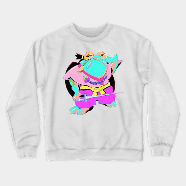 Amphibian Crewneck Sweatshirt by Hojyn